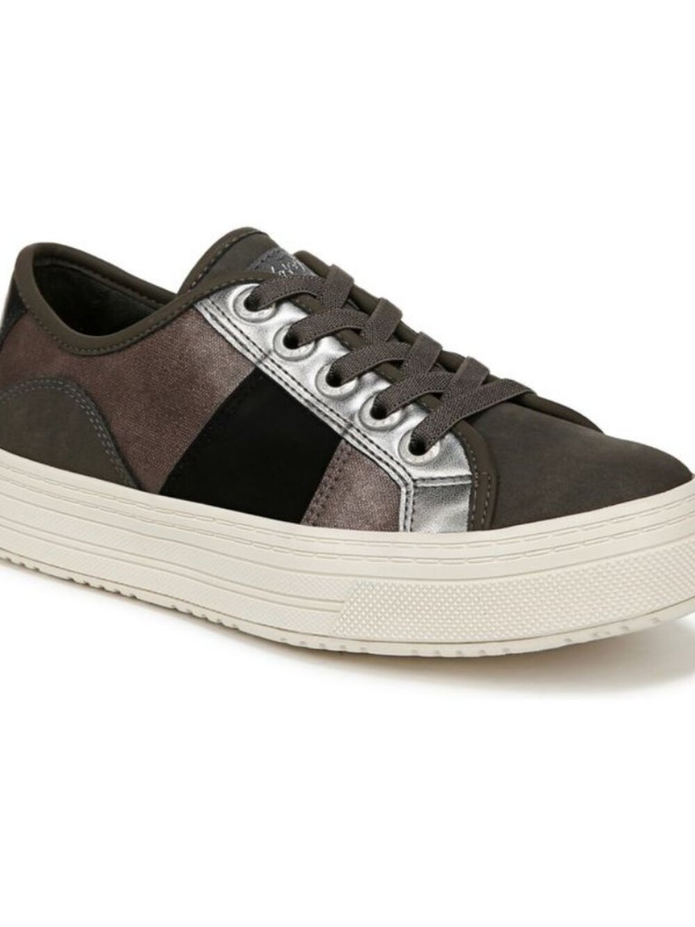 Blowfish Malibu  Super Smile Lace Up Platform Sneakers, Black  Women Size 6